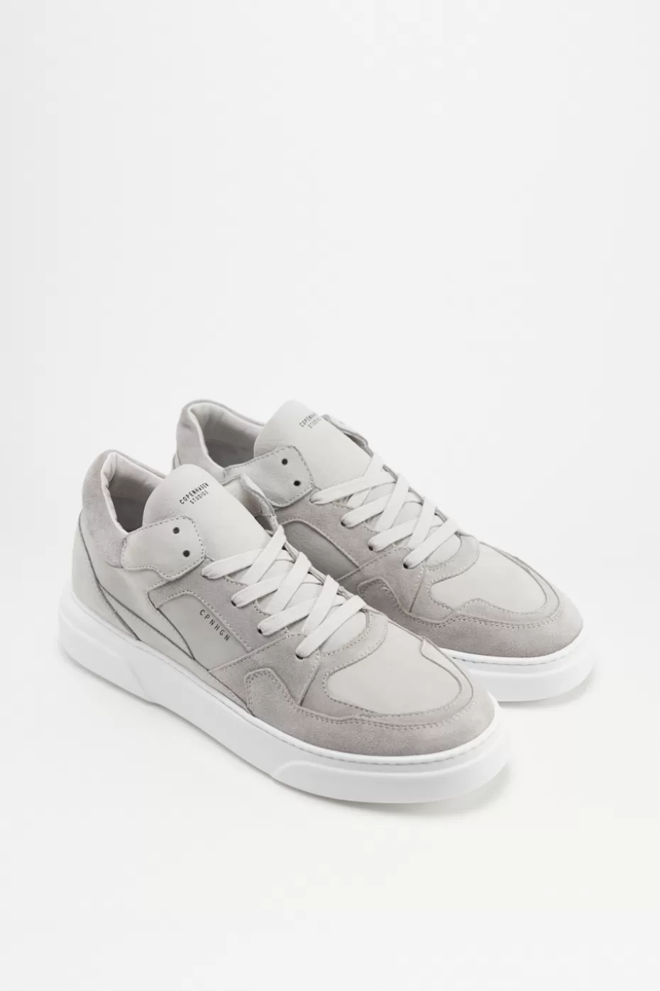 Sneaker^COPENHAGEN STUDIOS CPH111M Leather Mix light grey