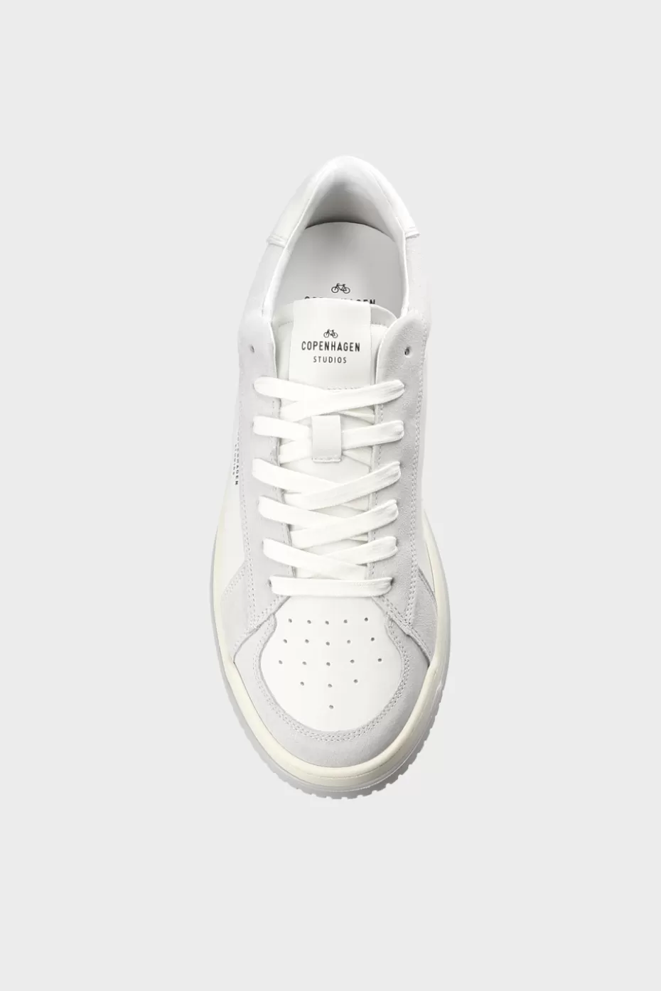 Sneaker^COPENHAGEN STUDIOS CPH120M Leather Mix white