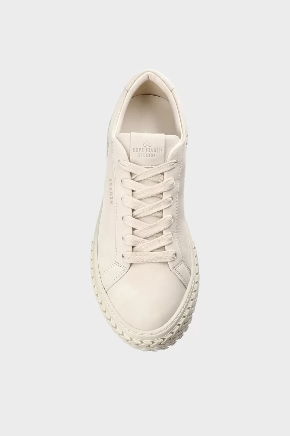 Sneaker^COPENHAGEN STUDIOS CPH144 Nabuc cream