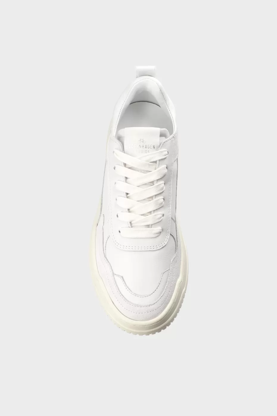 Sneaker^COPENHAGEN STUDIOS CPH161 Leather Mix white