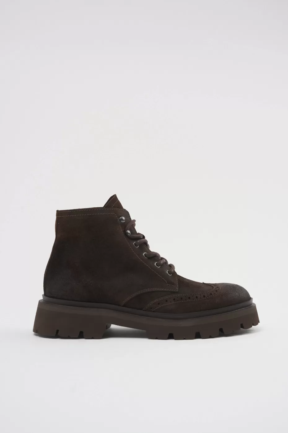 Boots^COPENHAGEN STUDIOS CPH179M Waxed Suede chocolate