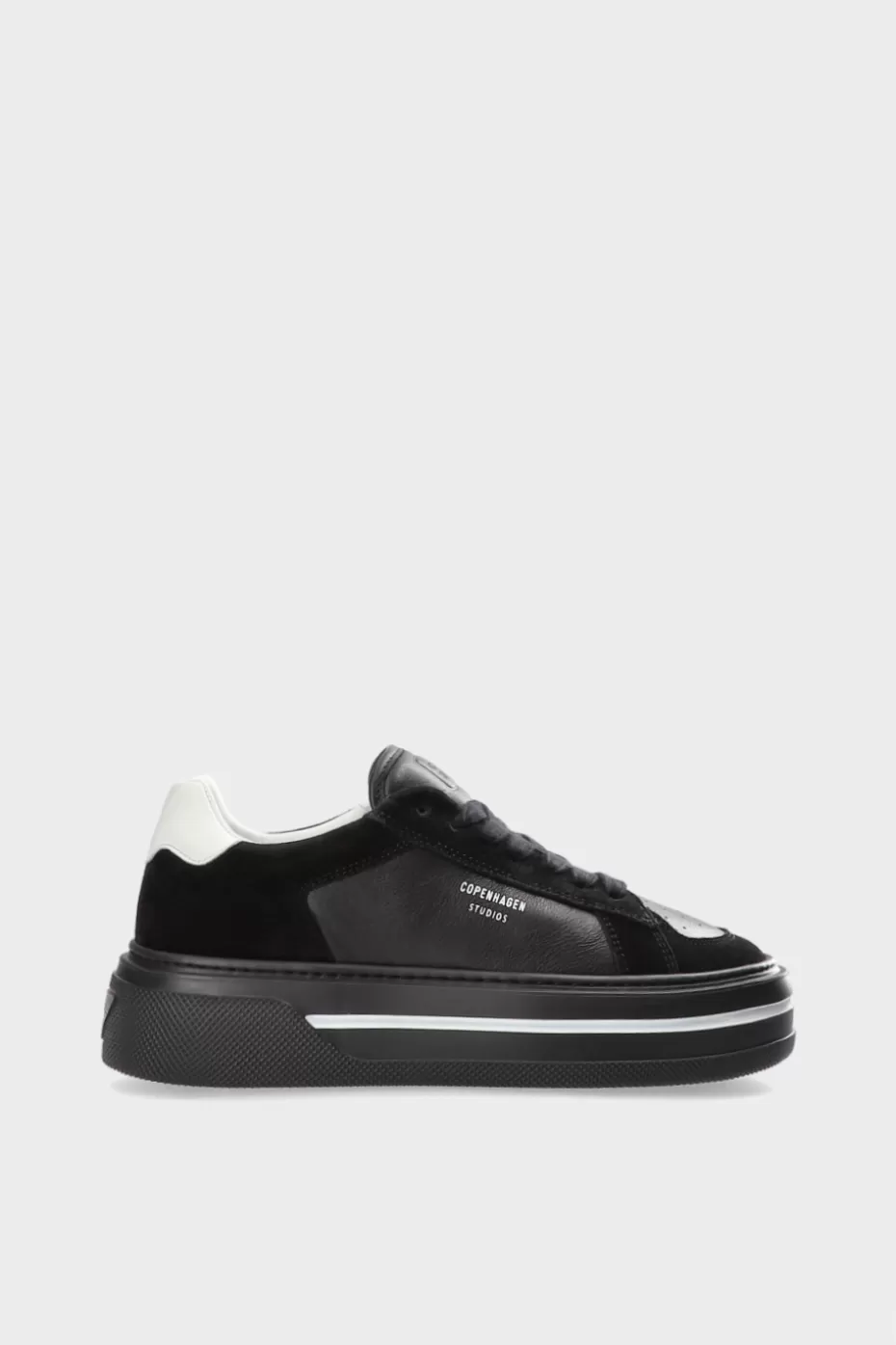 Sneaker^COPENHAGEN STUDIOS CPH181 Leather Mix black