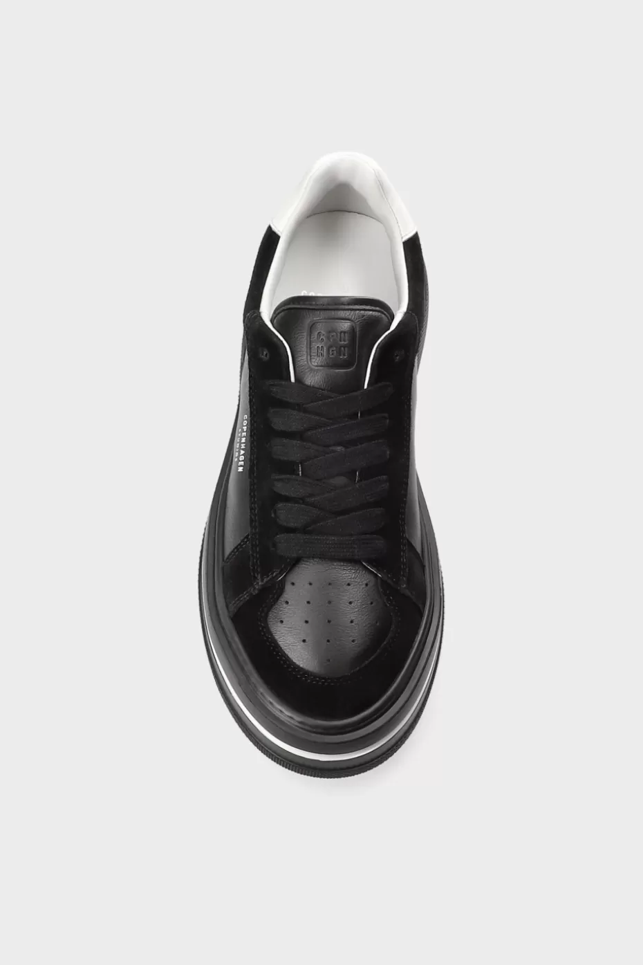 Sneaker^COPENHAGEN STUDIOS CPH181 Leather Mix black