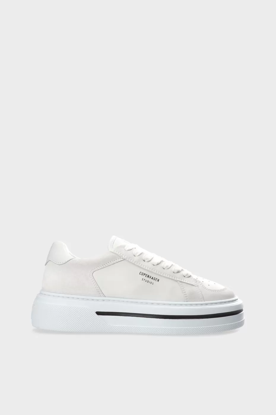 Sneaker^COPENHAGEN STUDIOS CPH181 Leather Mix white