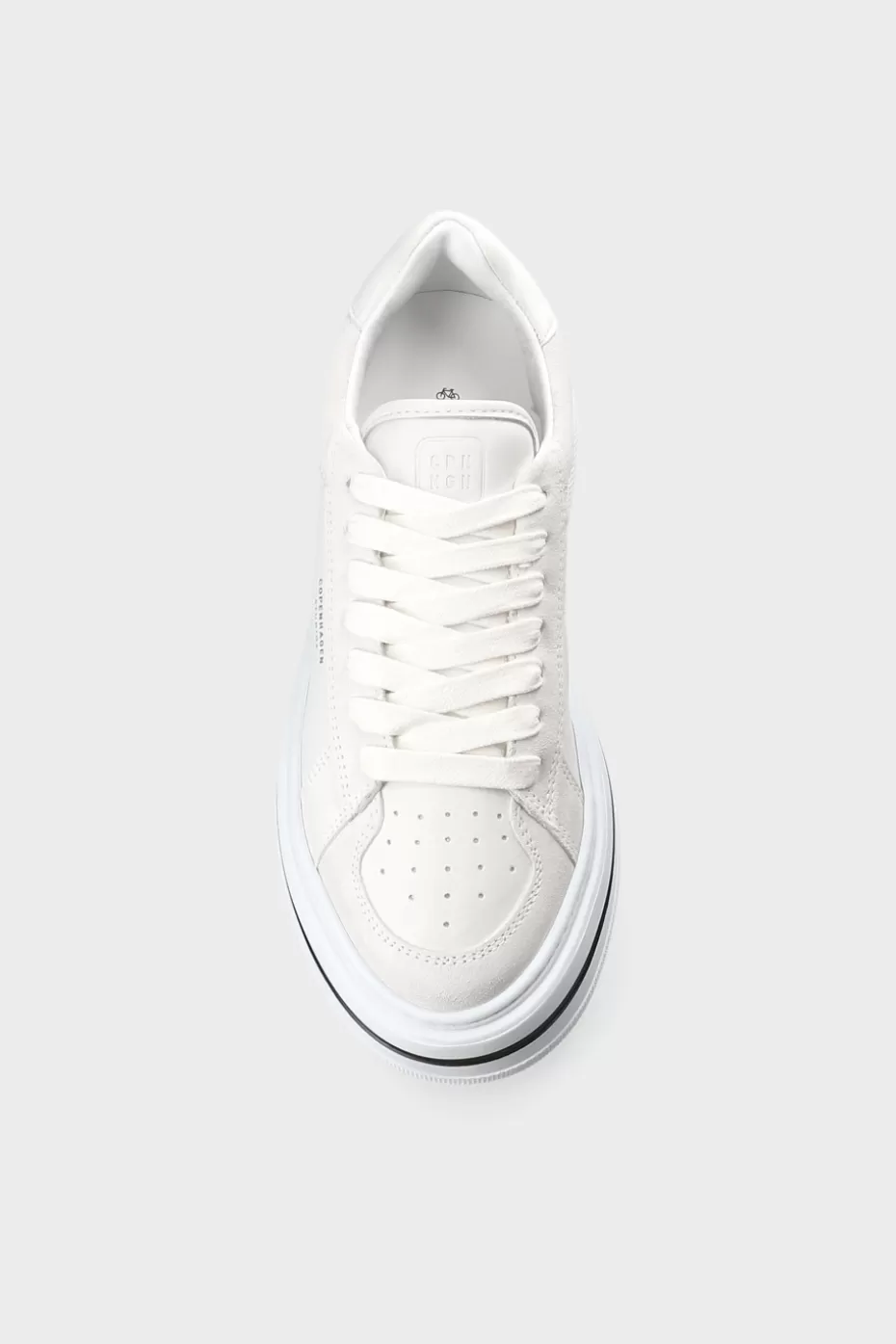 Sneaker^COPENHAGEN STUDIOS CPH181 Leather Mix white