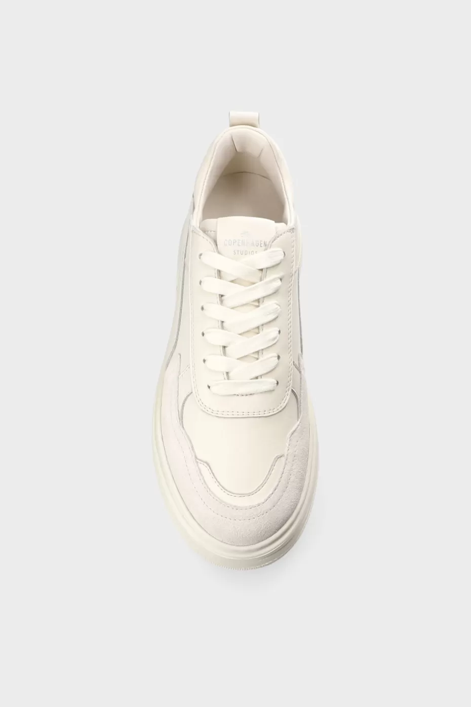 Sneaker^COPENHAGEN STUDIOS CPH189 Leather Mix cream