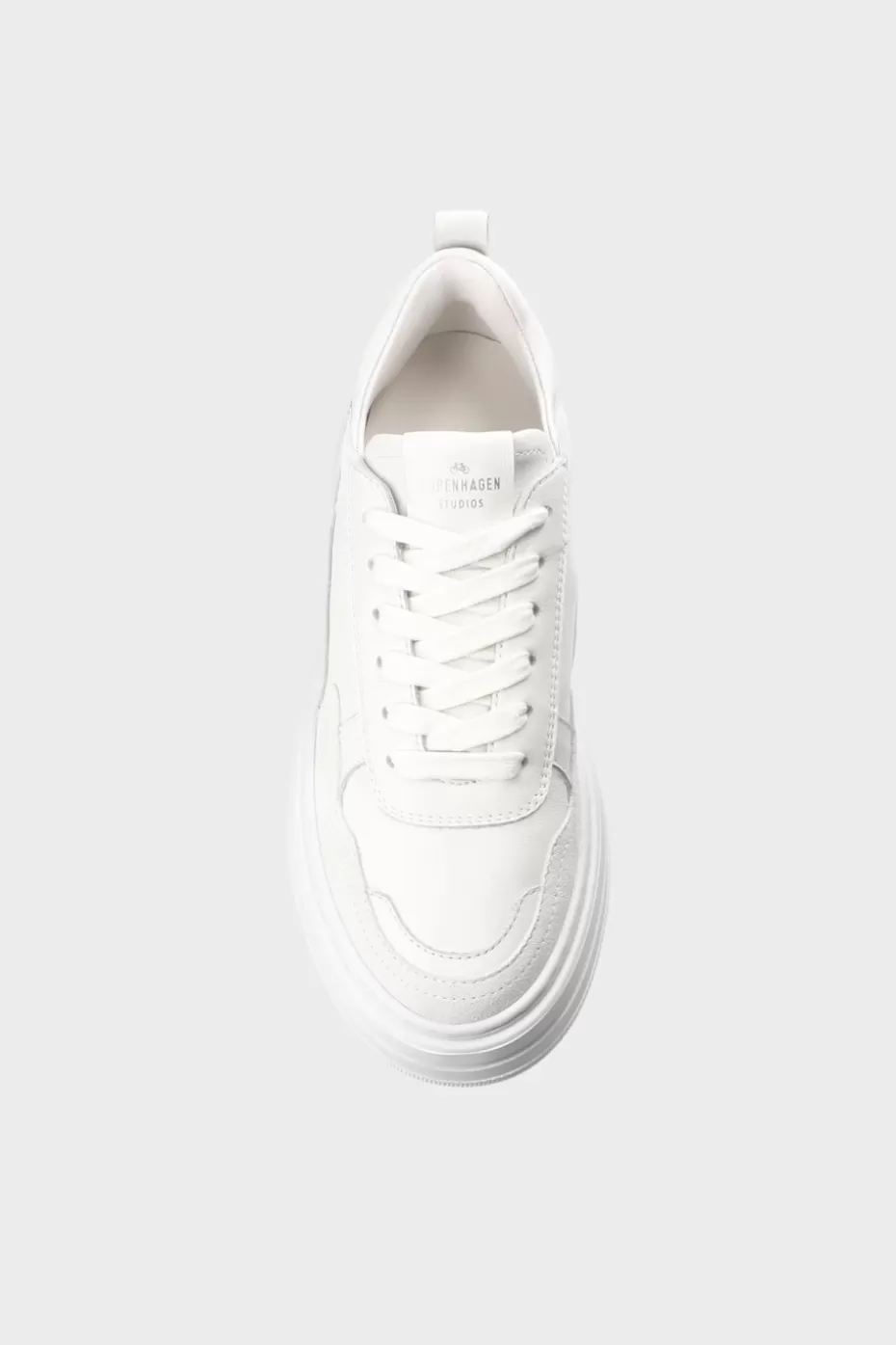 Sneaker^COPENHAGEN STUDIOS CPH189 Leather Mix white