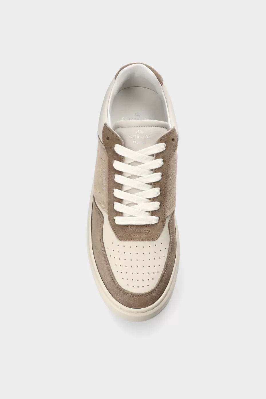 Sneaker^COPENHAGEN STUDIOS CPH1M Leather Mix cream