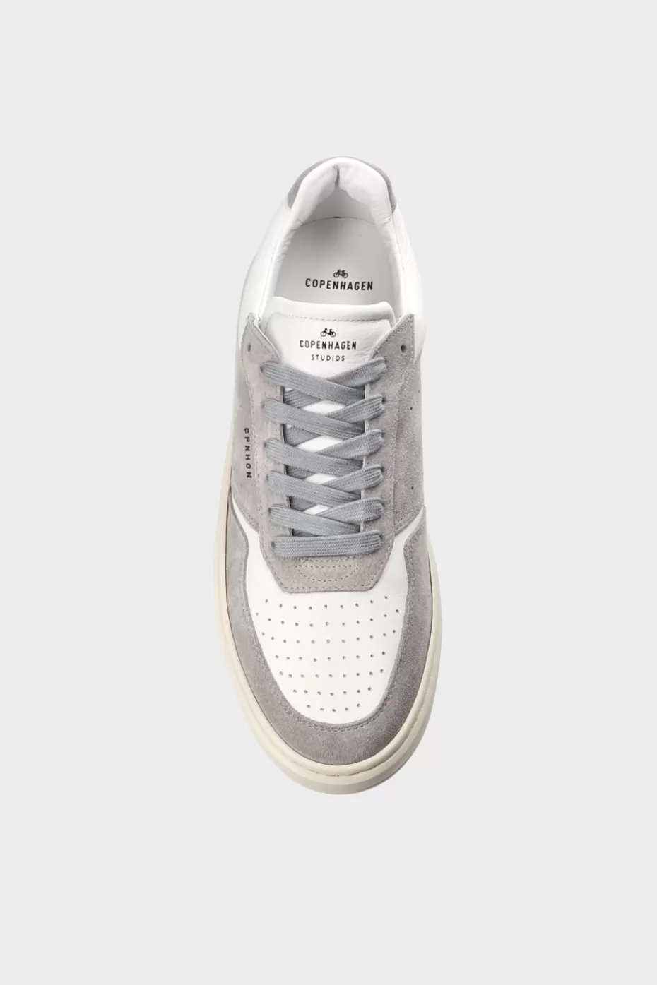 Sneaker^COPENHAGEN STUDIOS CPH1M Leather Mix grey