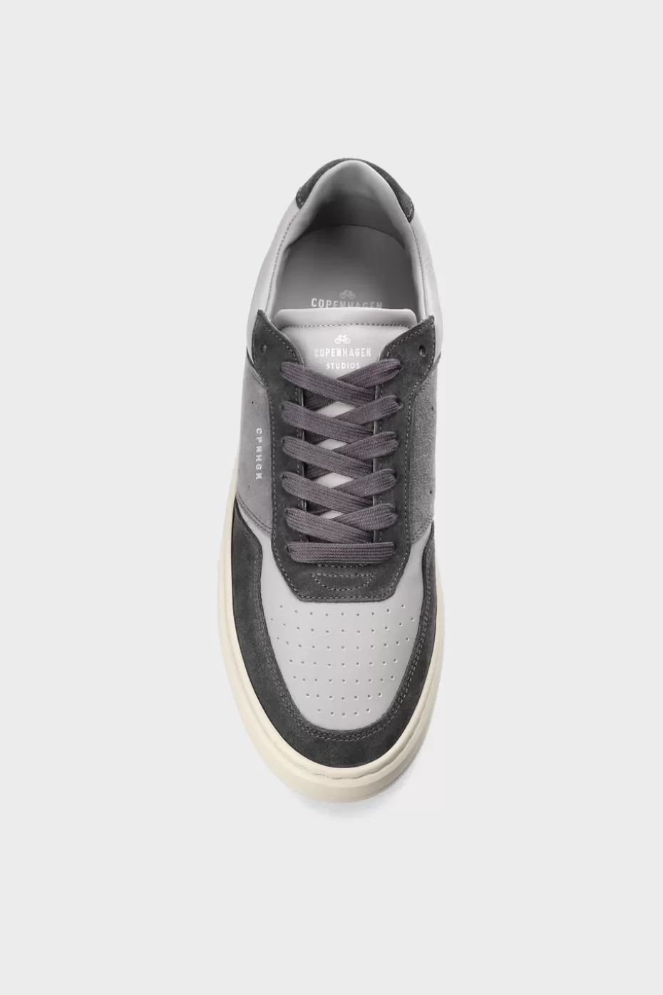 Sneaker^COPENHAGEN STUDIOS CPH1M Leather Mix grey/light grey