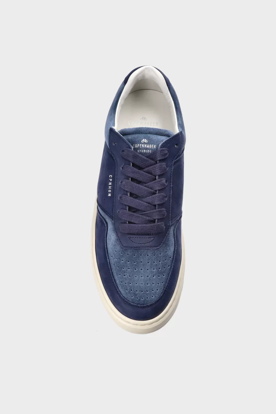 Sneaker^COPENHAGEN STUDIOS CPH1M Leather Mix navy