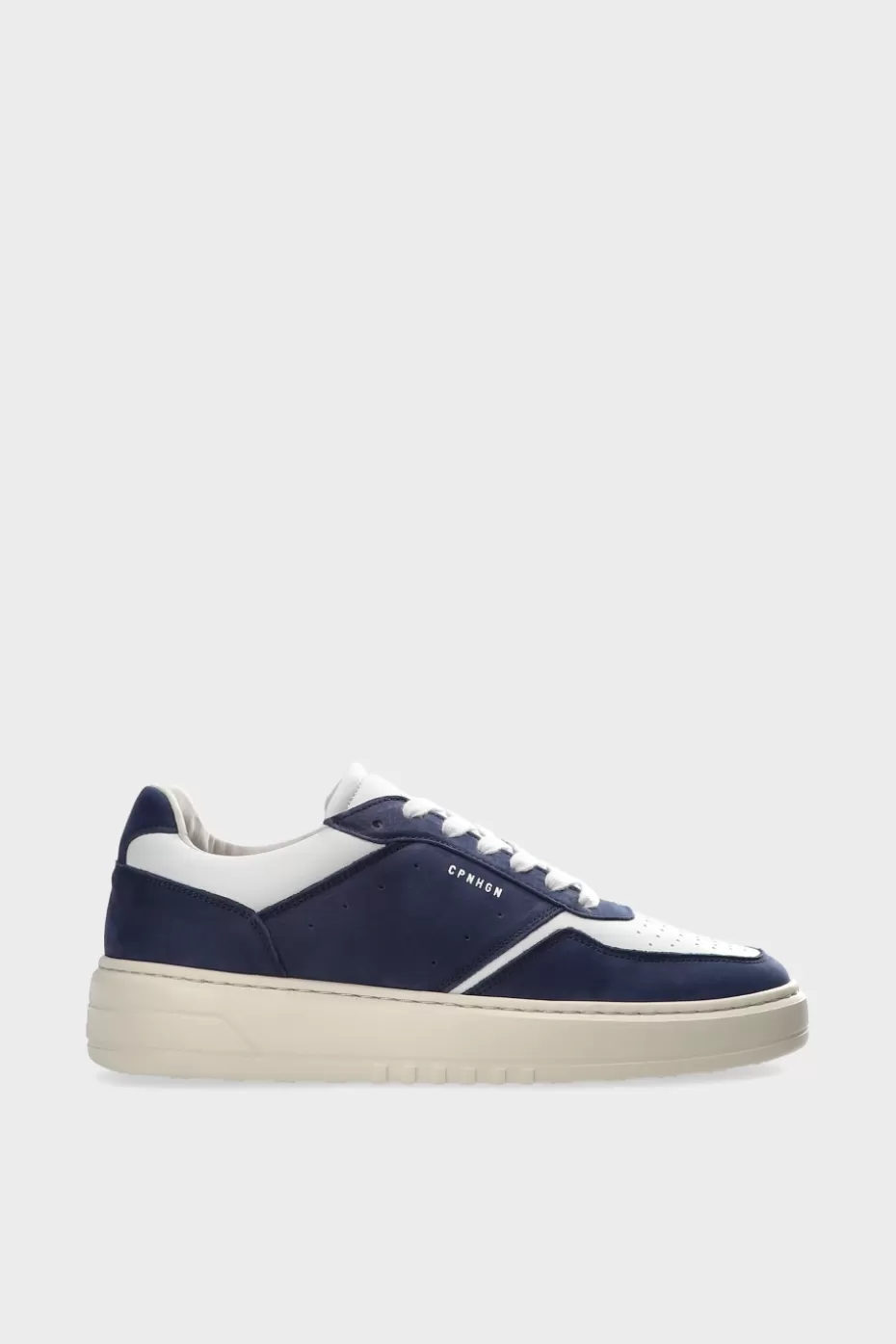 Sneaker^COPENHAGEN STUDIOS CPH1M Leather Mix navy/white