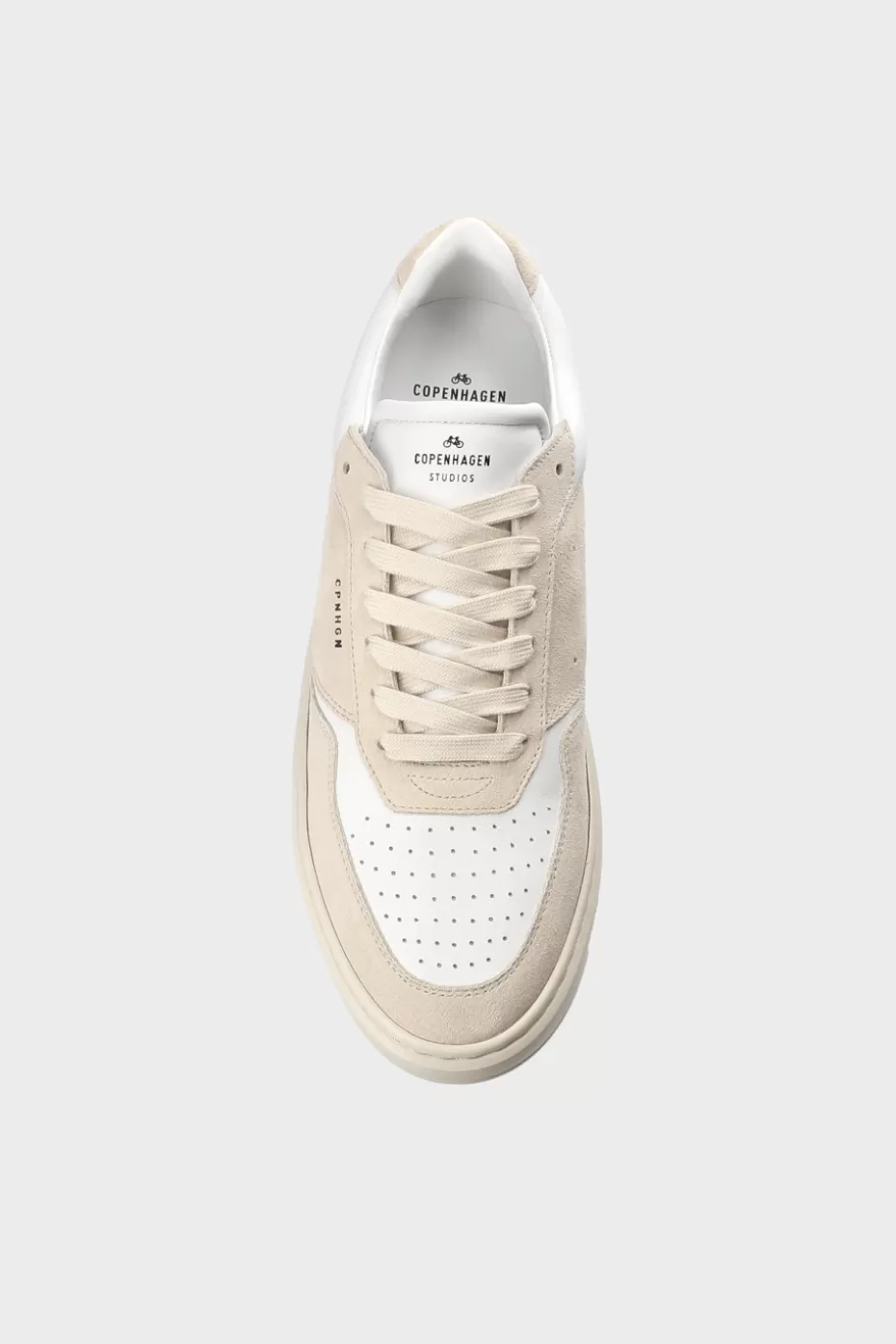 Sneaker^COPENHAGEN STUDIOS CPH1M Leather Mix sand