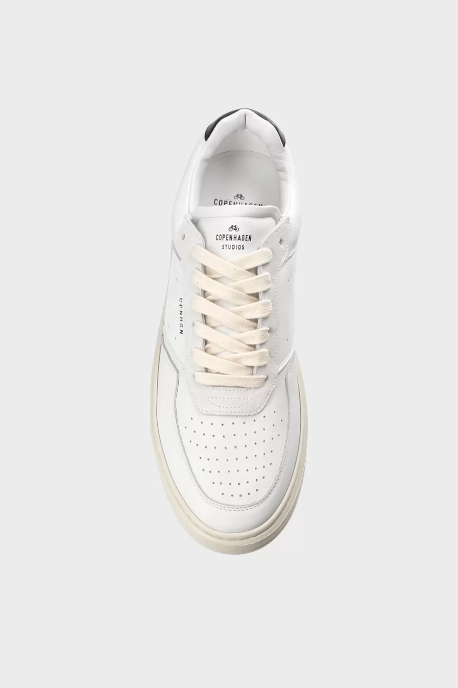 Sneaker^COPENHAGEN STUDIOS CPH1M Leather Mix white/black