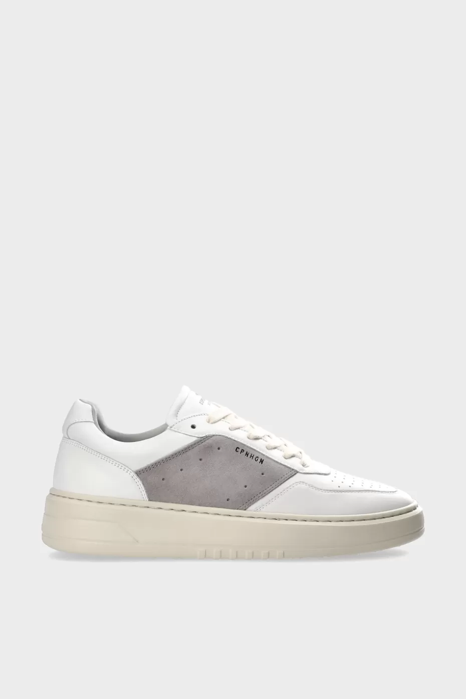 Sneaker^COPENHAGEN STUDIOS CPH1M Leather Mix white/light grey