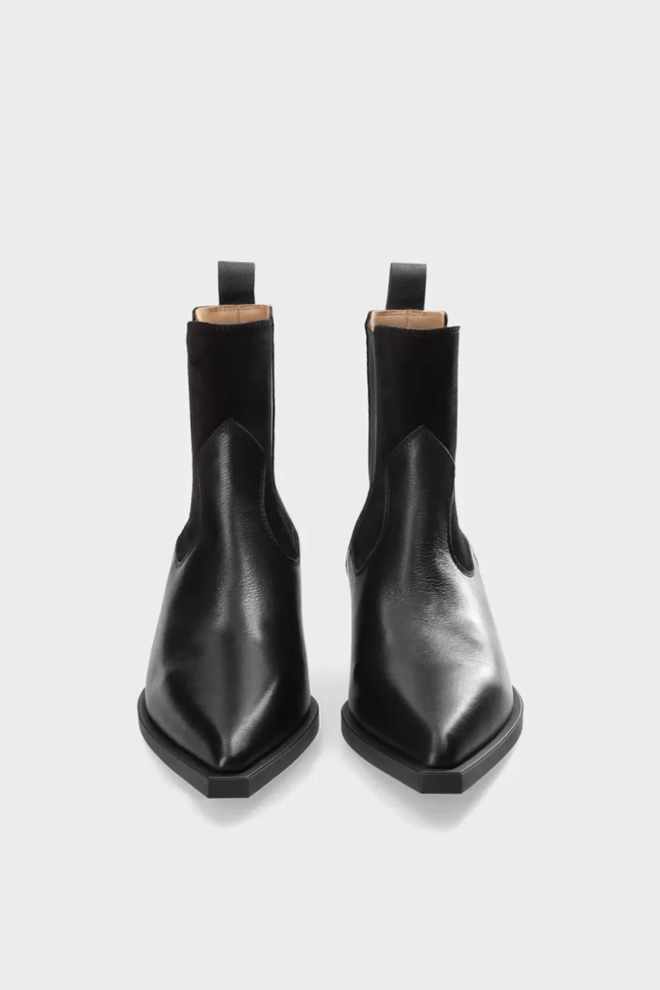 Boots^COPENHAGEN STUDIOS CPH217 Leather Mix black