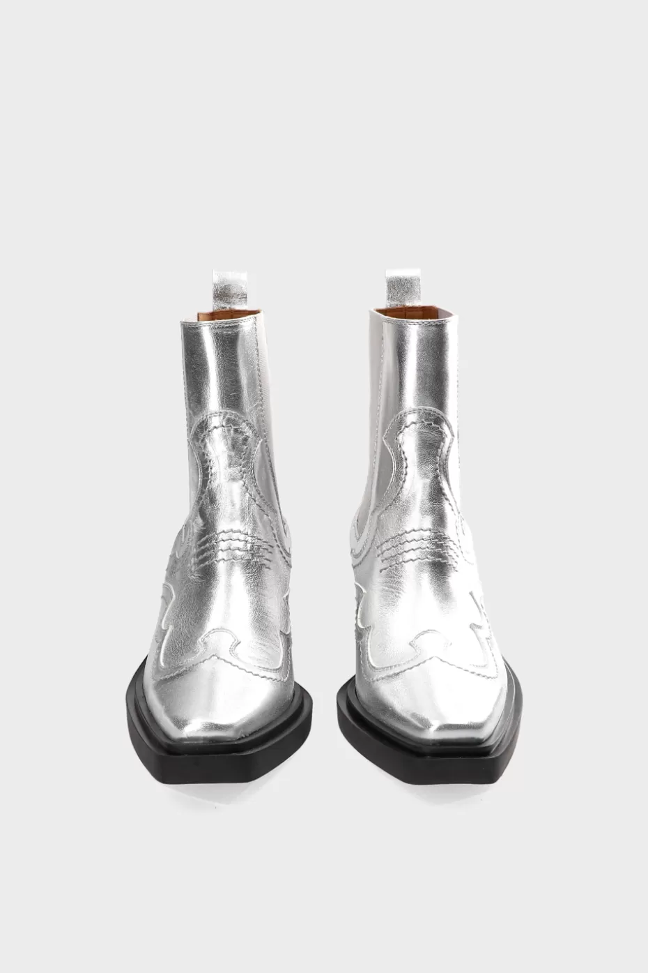 Boots | Western Boots^COPENHAGEN STUDIOS CPH232 Leather silver