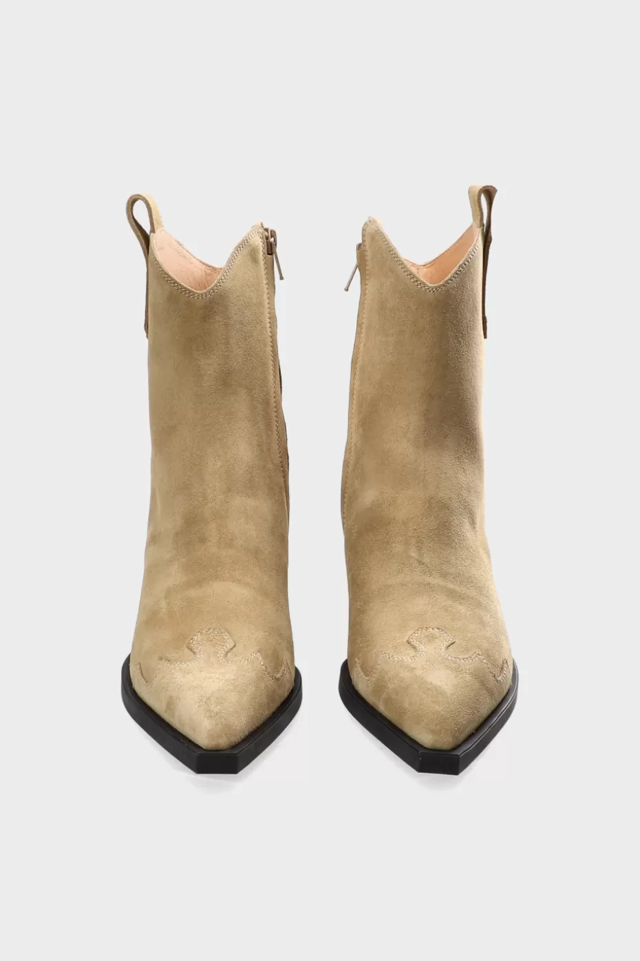 Boots | Heeled Boots^COPENHAGEN STUDIOS CPH238 Suede honey