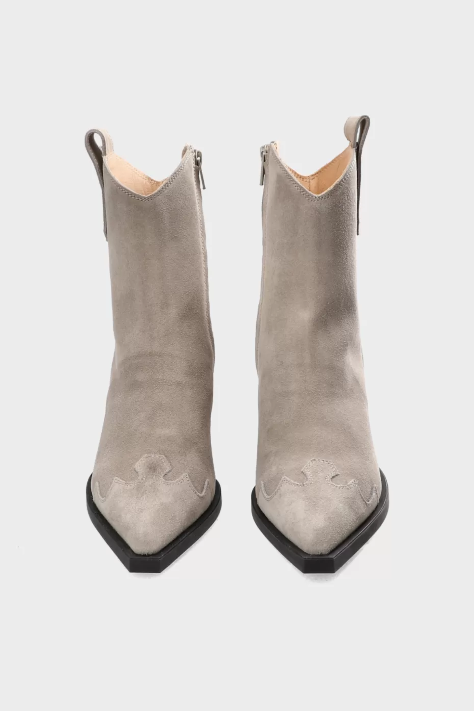 Boots | Heeled Boots^COPENHAGEN STUDIOS CPH238 Suede light stone