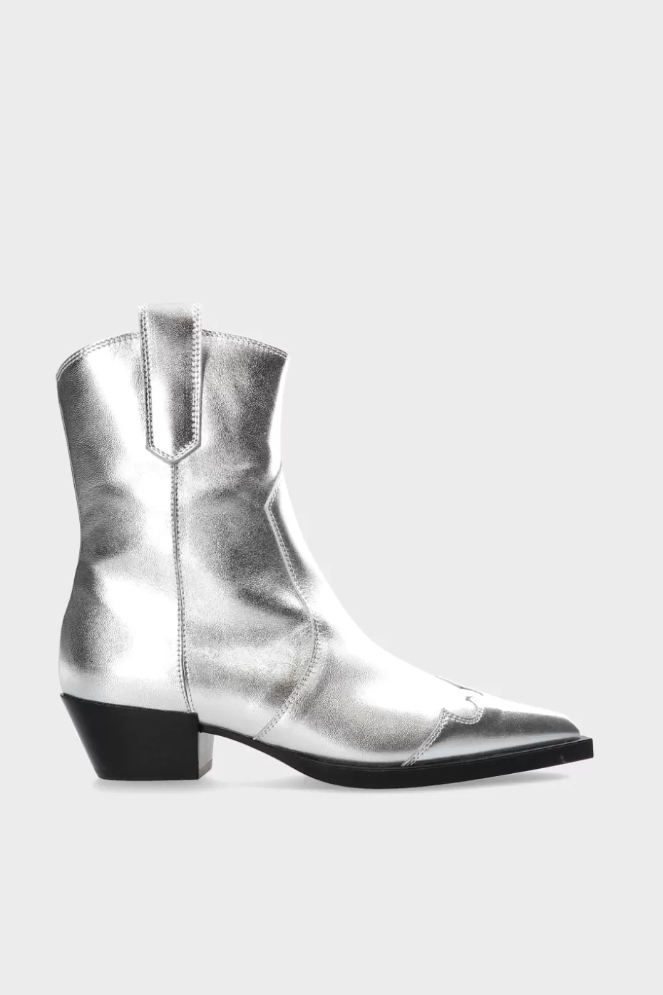 Boots | Heeled Boots^COPENHAGEN STUDIOS CPH239 Vitello silver