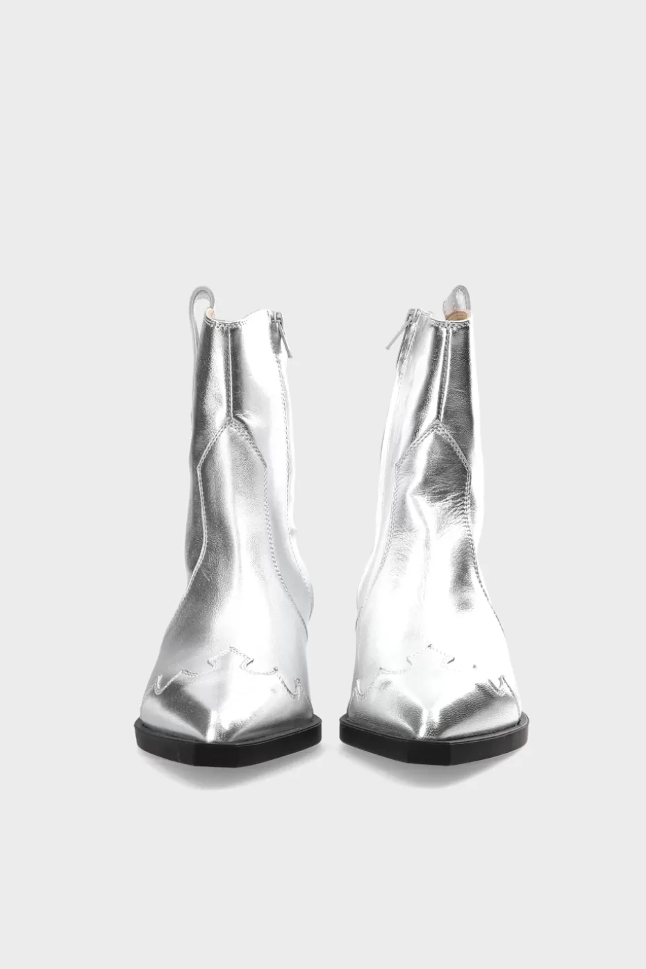 Boots | Heeled Boots^COPENHAGEN STUDIOS CPH239 Vitello silver