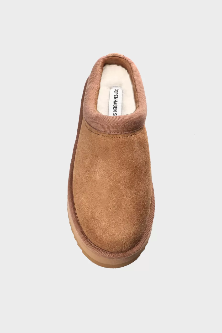 Slides^COPENHAGEN STUDIOS CPH249 Suede cognac