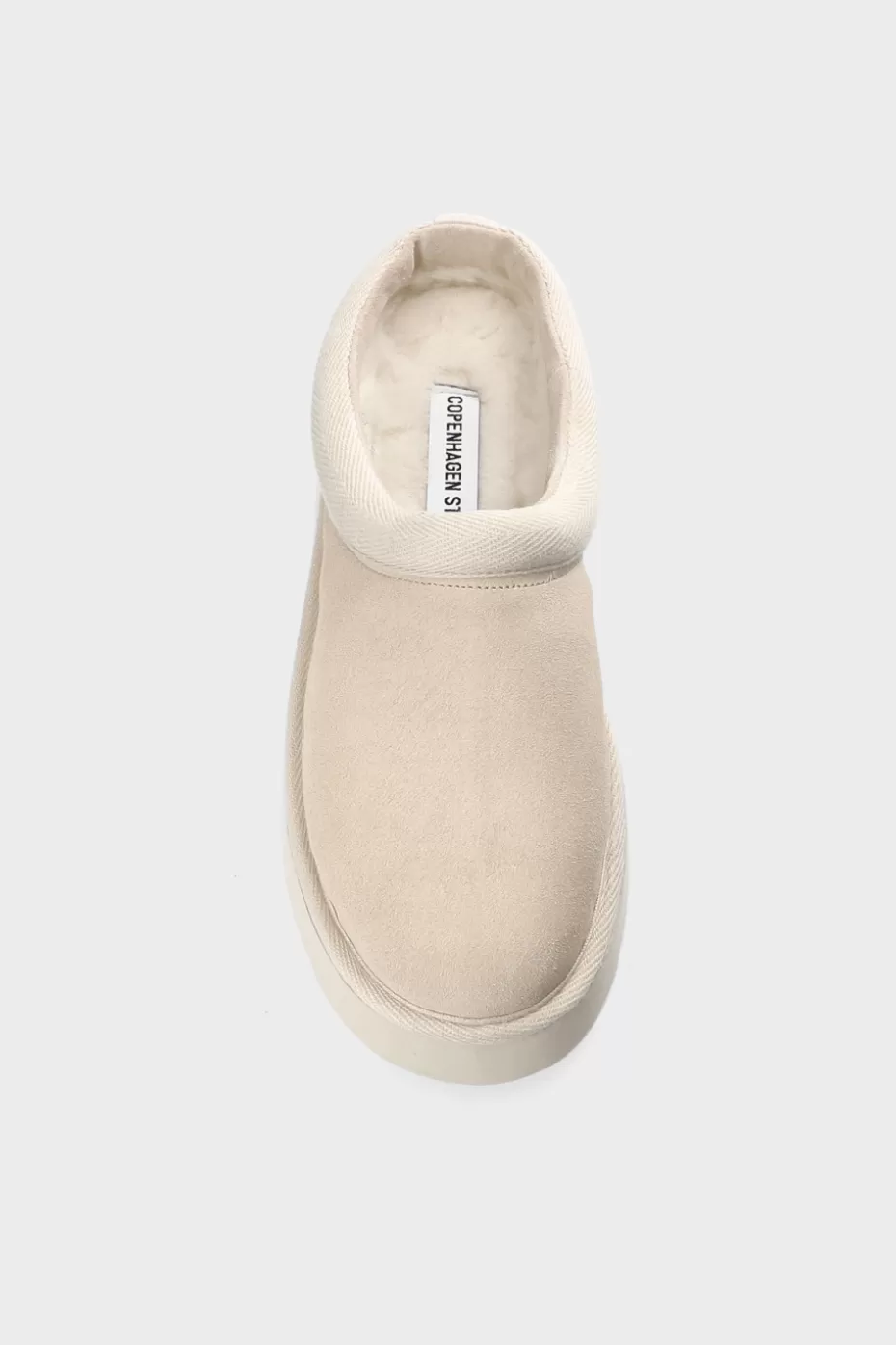 Slides^COPENHAGEN STUDIOS CPH249 Suede cream