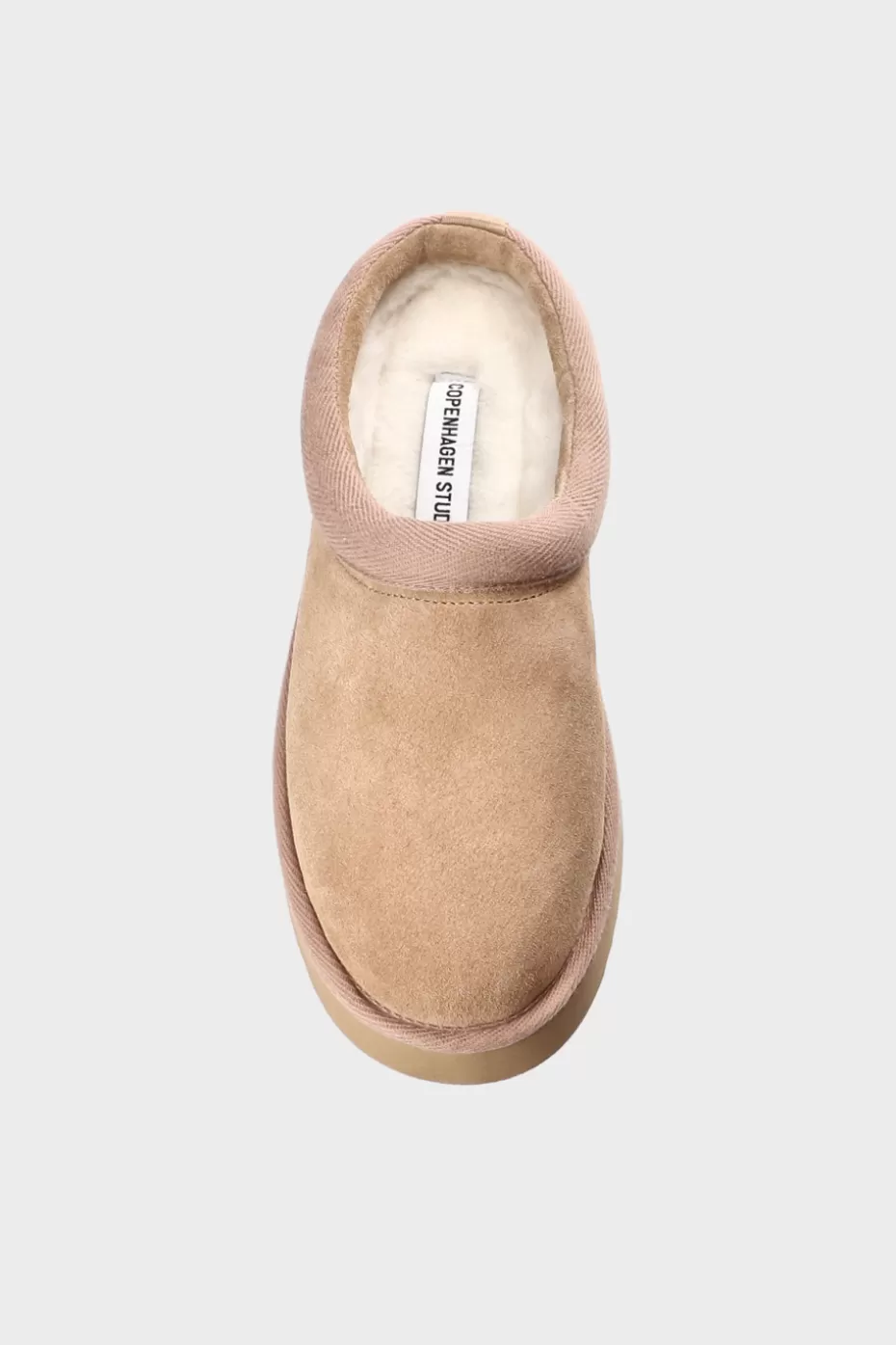 Slides^COPENHAGEN STUDIOS CPH249 Suede taupe