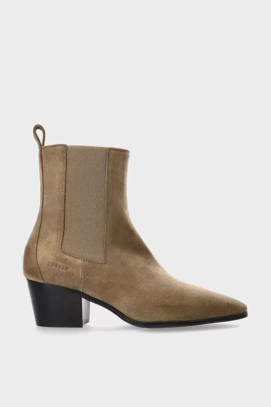 Boots | Heeled Boots^COPENHAGEN STUDIOS CPH252 Suede taupe