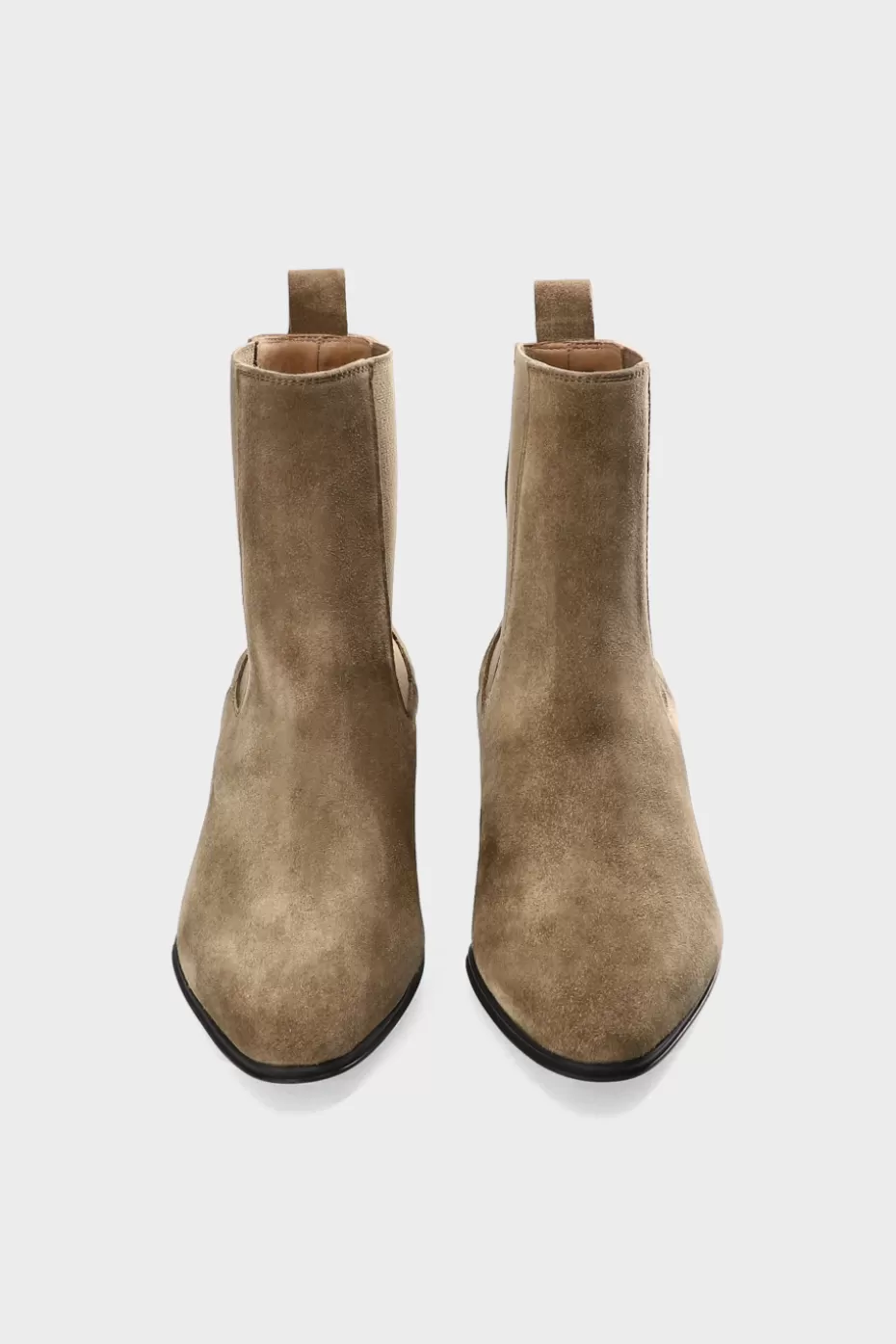 Boots | Heeled Boots^COPENHAGEN STUDIOS CPH252 Suede taupe