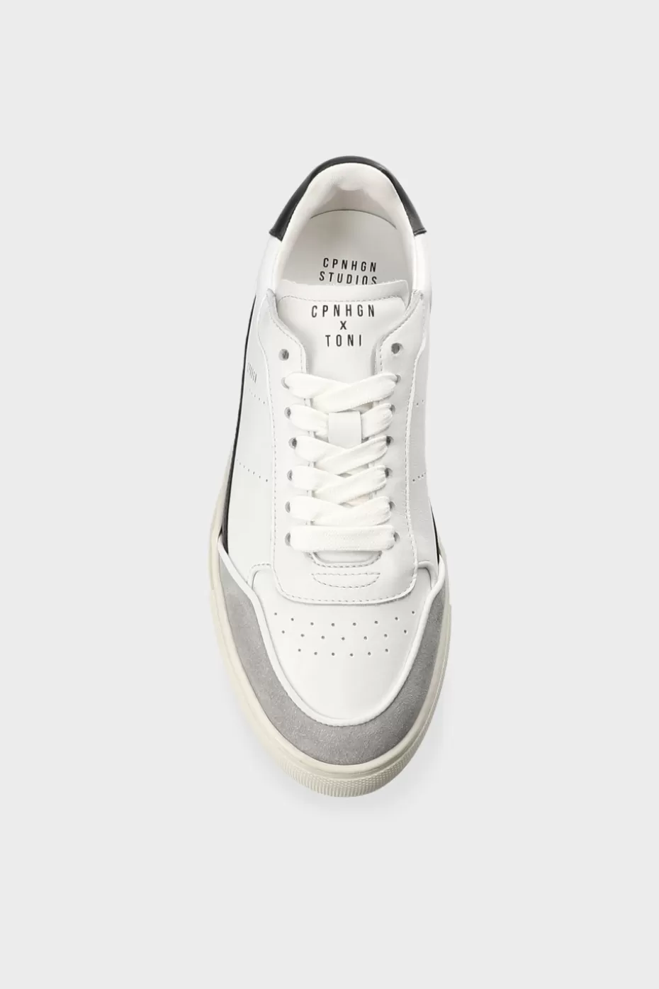 Sneaker^COPENHAGEN STUDIOS CPH253 X Toni Garrn Leather Mix white/grey