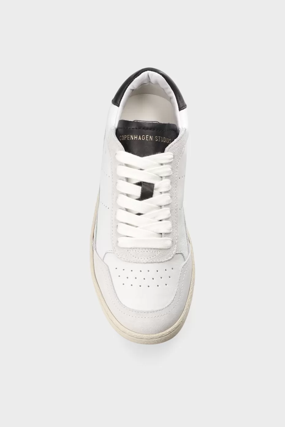 Sneaker^COPENHAGEN STUDIOS CPH255 Leather Mix white/black