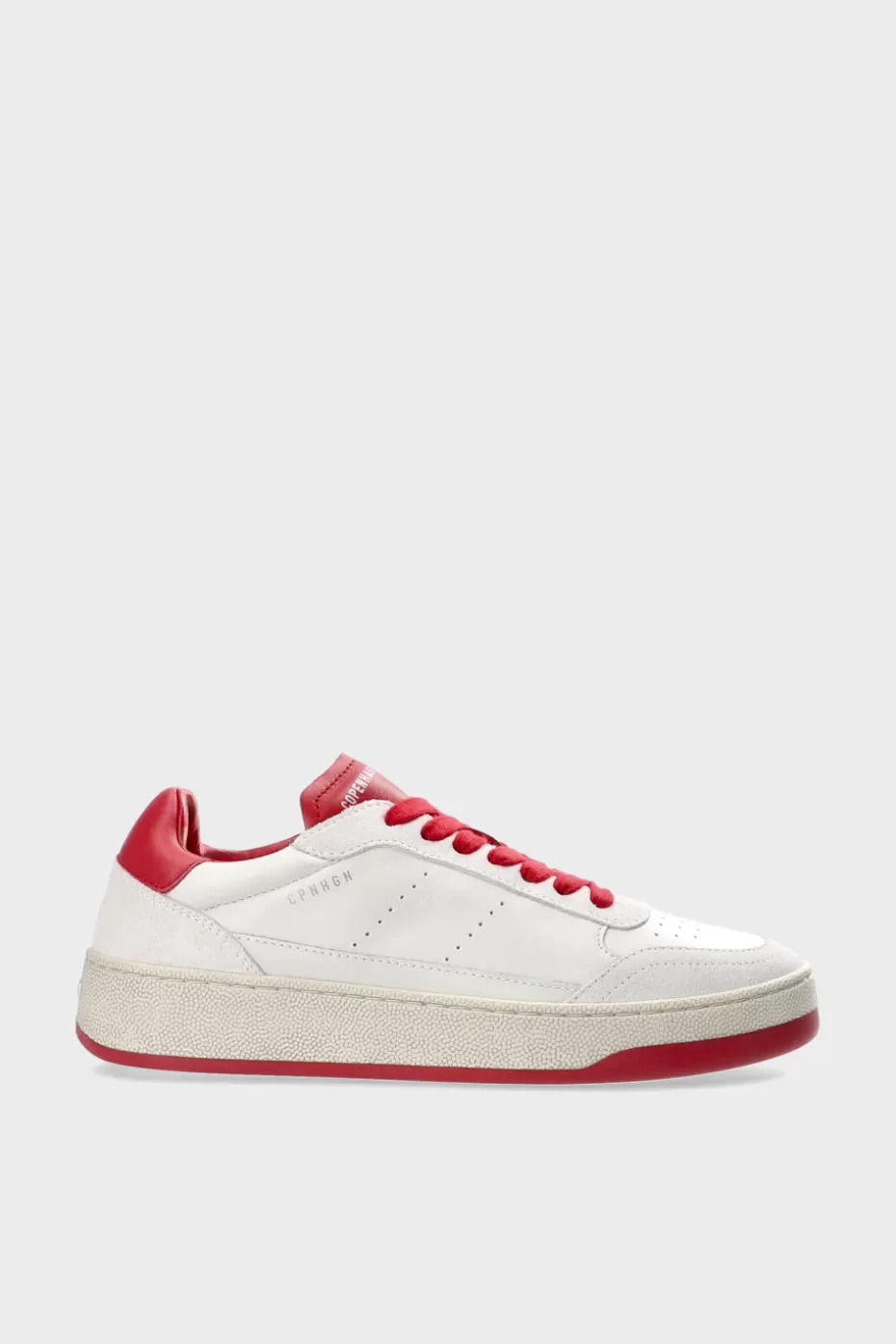 Sneaker | Sneaker^COPENHAGEN STUDIOS CPH27 Leather Mix white/red