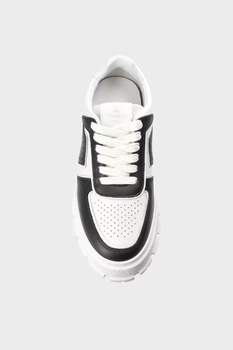 Sneaker^COPENHAGEN STUDIOS CPH332 Leather Mix black/white