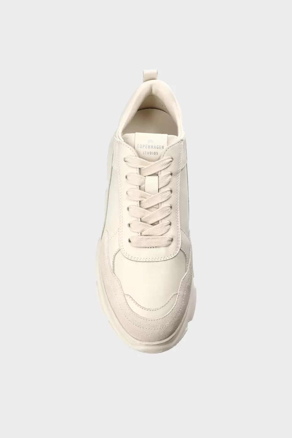 Sneaker^COPENHAGEN STUDIOS CPH40 Leather Mix ivory