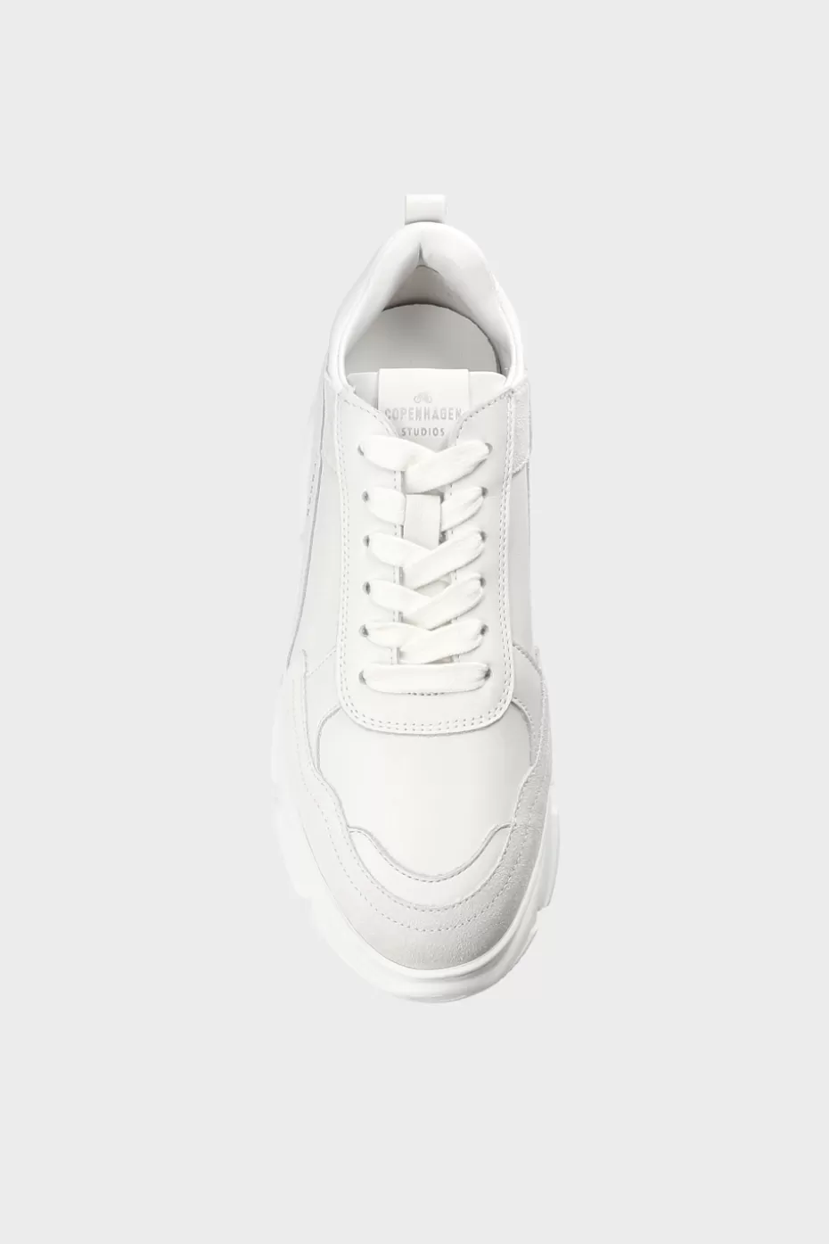 Sneaker^COPENHAGEN STUDIOS CPH40 Leather Mix white