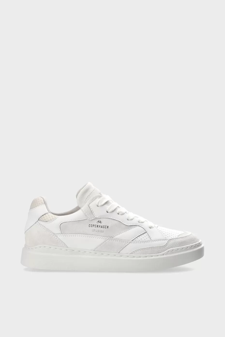 Sneaker^COPENHAGEN STUDIOS CPH560 Material Mix white