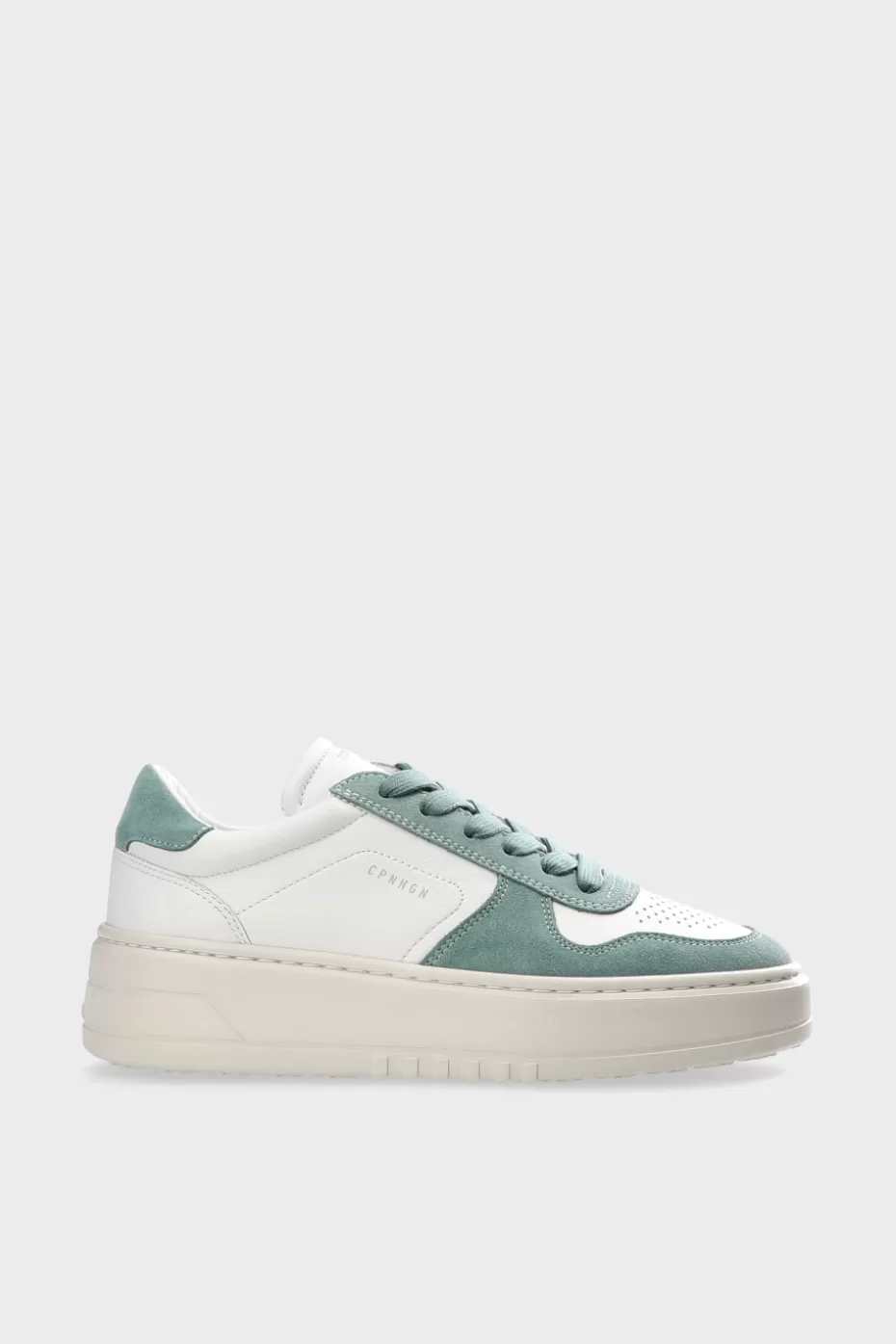 Sneaker^COPENHAGEN STUDIOS CPH77 Leather Mix white/sage