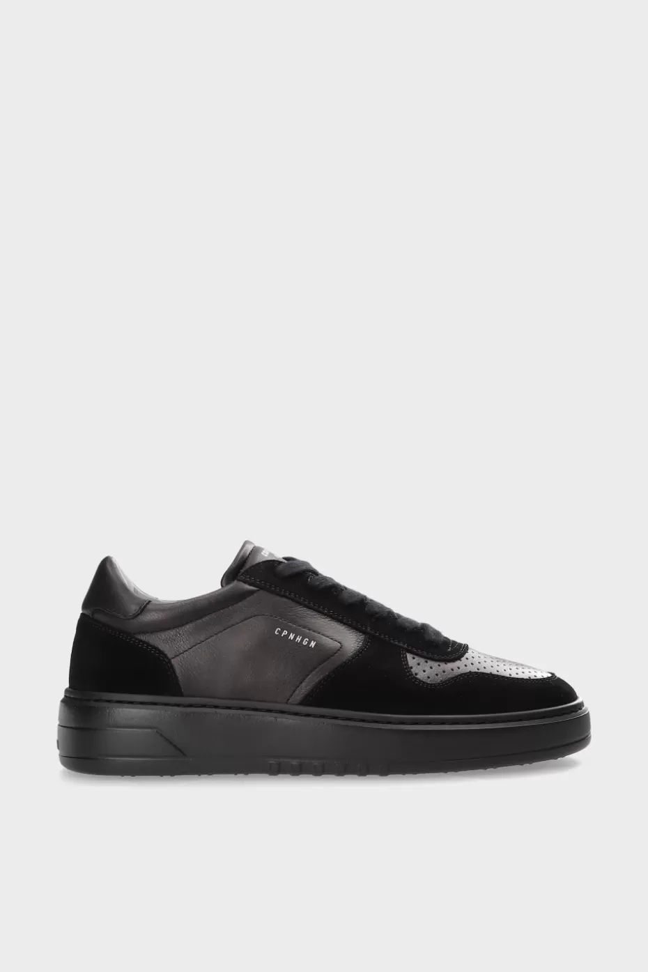 Sneaker^COPENHAGEN STUDIOS CPH77M Leather Mix black