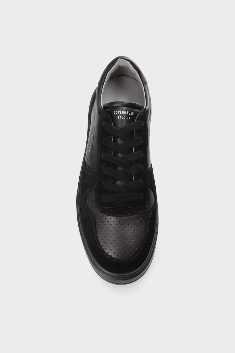 Sneaker^COPENHAGEN STUDIOS CPH77M Leather Mix black