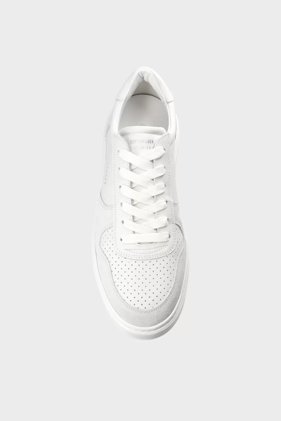 Sneaker^COPENHAGEN STUDIOS CPH77M Leather Mix white