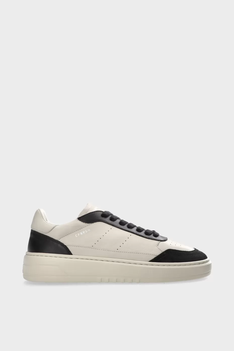 Sneaker^COPENHAGEN STUDIOS CPH78M Leather Mix cream/black