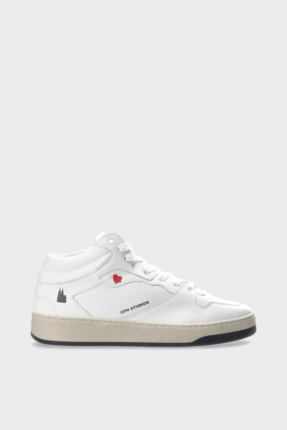 Sneaker^COPENHAGEN STUDIOS CPH Cologne 1M Leather white