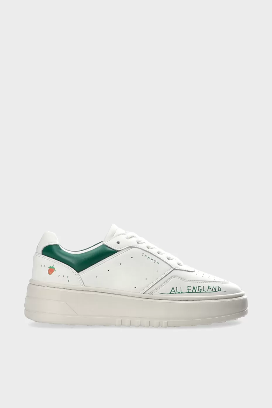 Sneaker^COPENHAGEN STUDIOS CPH LONDON Leather white/green