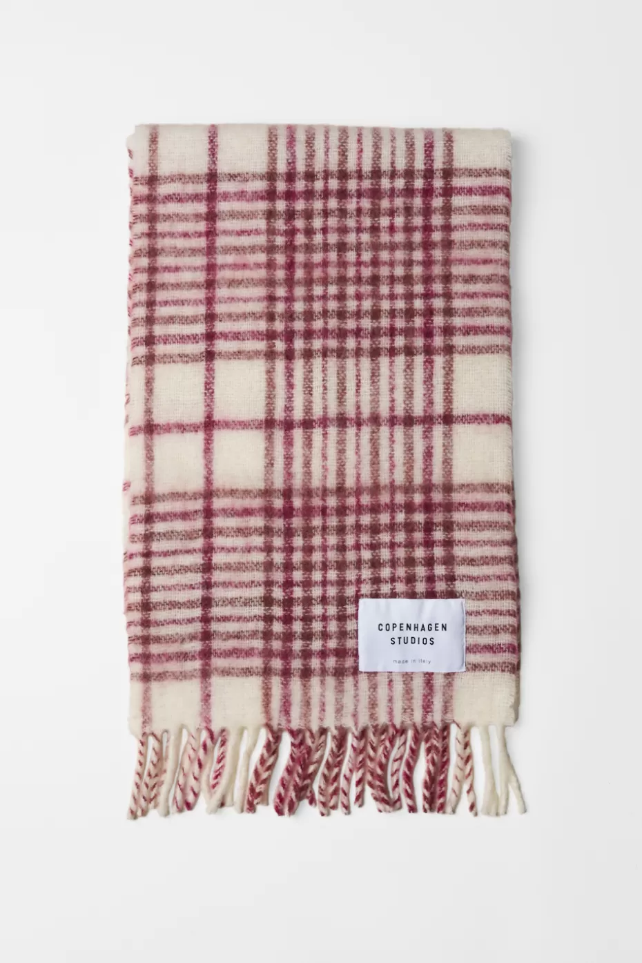 Scarves^COPENHAGEN STUDIOS CPH SHAWL 10 Wool Mix pink