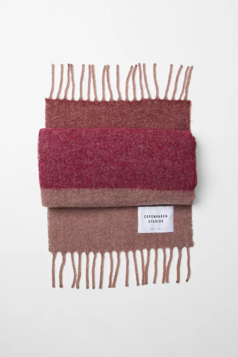 Scarves^COPENHAGEN STUDIOS CPH SHAWL 11 Wool Mix pink