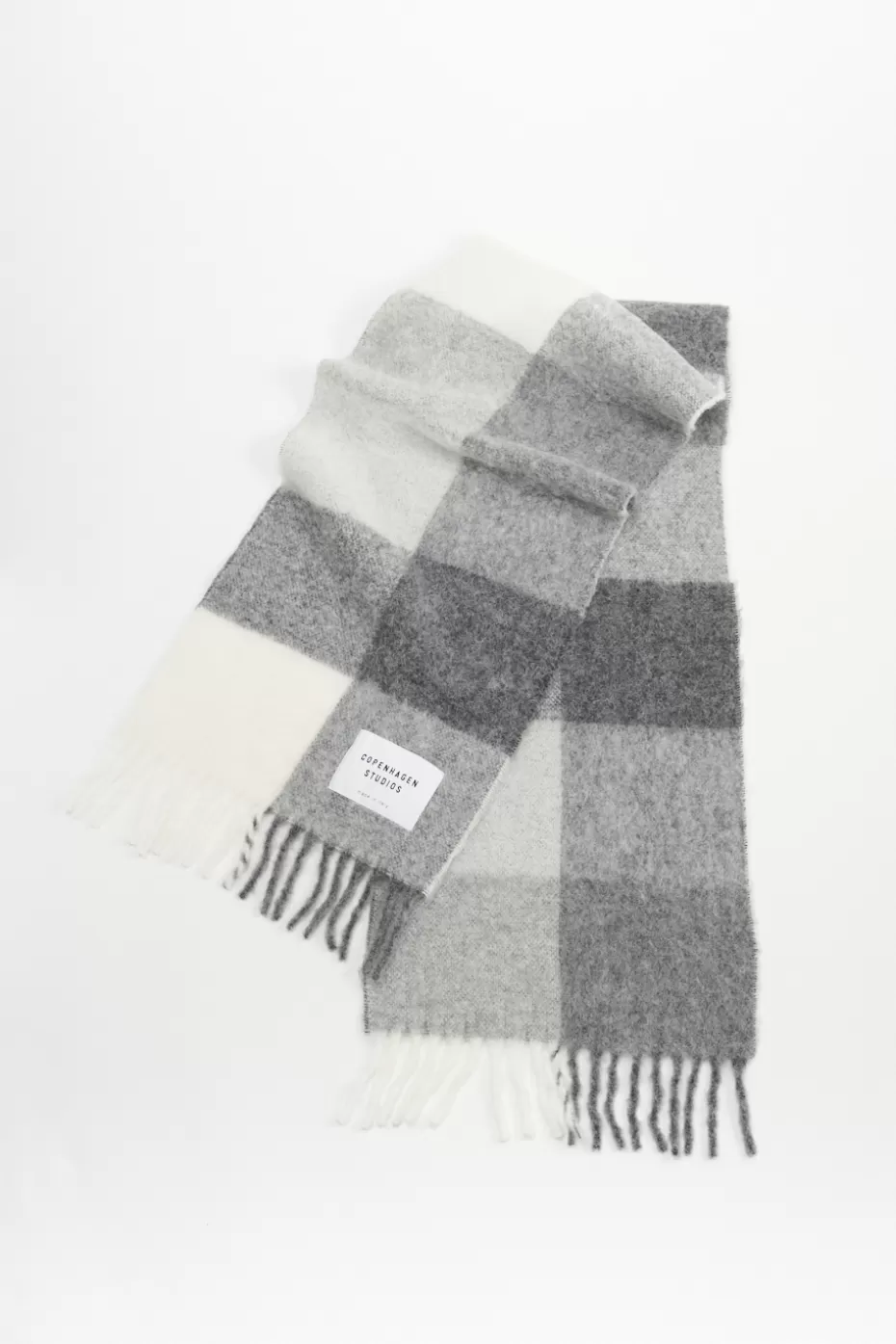 Scarves^COPENHAGEN STUDIOS CPH SHAWL 4 Wool Mix grey melange