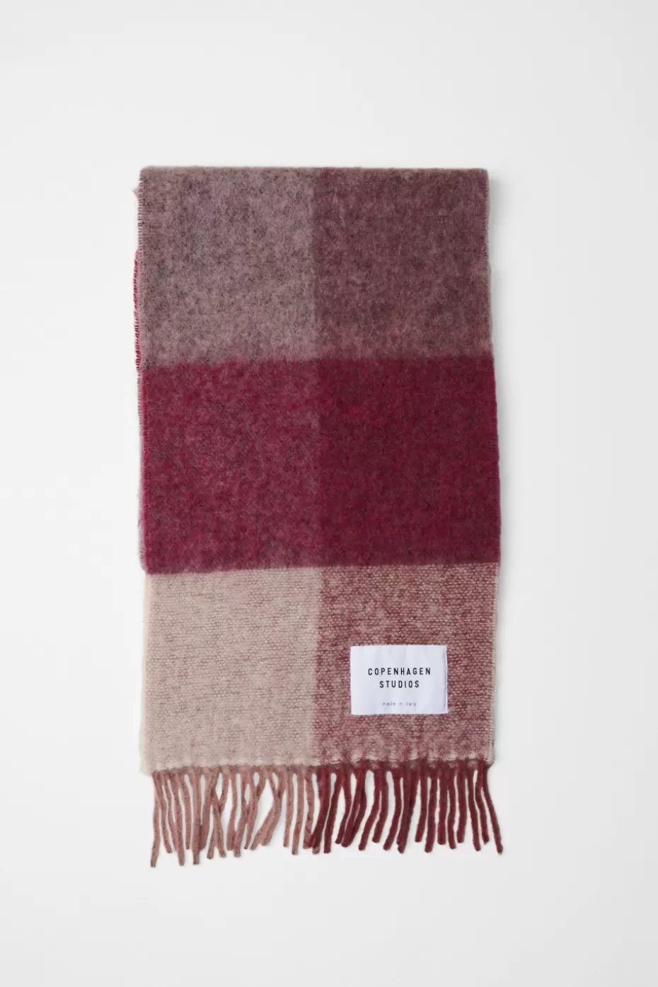 Scarves^COPENHAGEN STUDIOS CPH SHAWL 4 Wool Mix pink