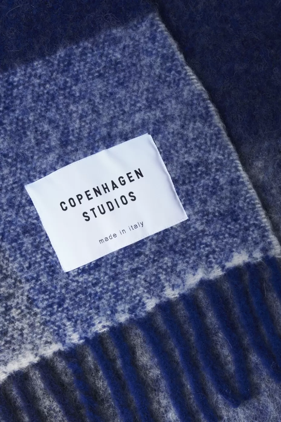 Scarves^COPENHAGEN STUDIOS CPH SHAWL 4 Wool Mix royal blue