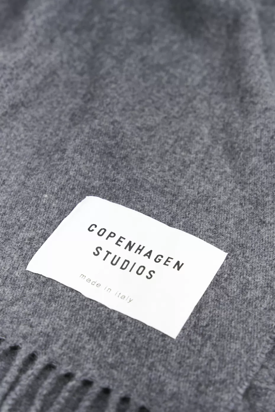 Scarves^COPENHAGEN STUDIOS CPH SHAWL 6 Wool Mix anthracite